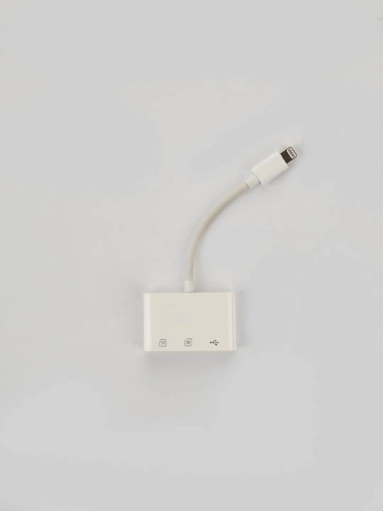SD TF 3 in 1 xotira kartasini o‘qish qurilmasi Apple iPhone uchun kardrider iPad uchun OTG