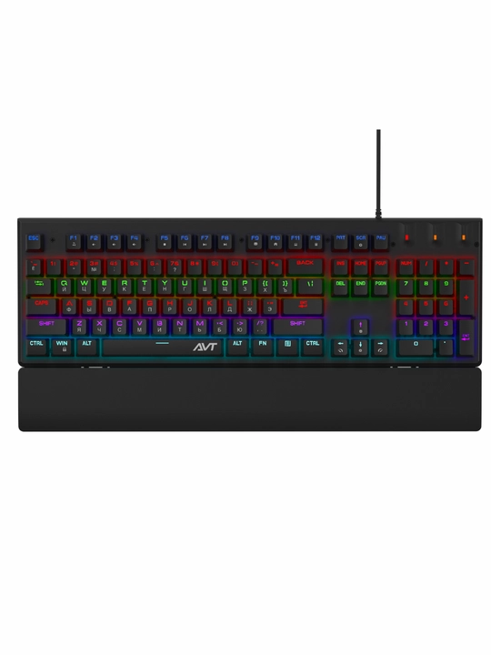 Klaviatura, simli, AVT Gaming KGW03 Black, o‘yin klaviaturasi