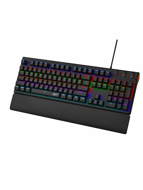 Klaviatura, simli, AVT Gaming KGW03 Black, o‘yin klaviaturasi