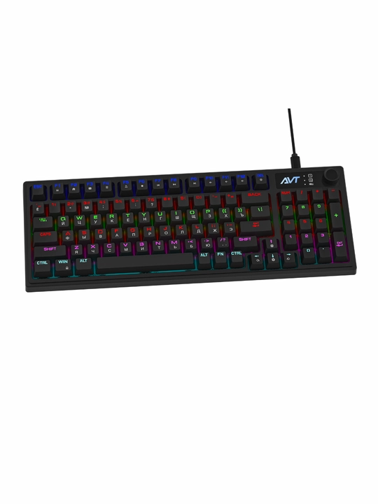 Klaviatura, simli, o‘yin klaviaturasi, AVT Gaming KGW05 Black