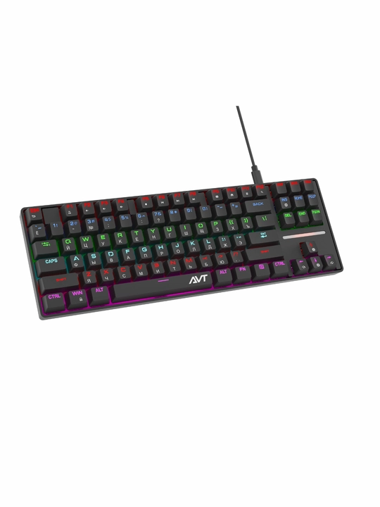Simli AVT Gaming KGW06 Black o‘yin klaviaturasi