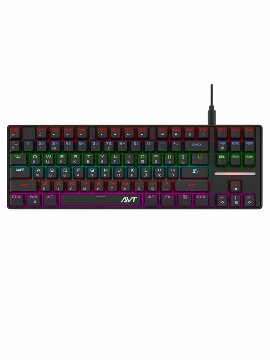 Simli AVT Gaming KGW06 Black o‘yin klaviaturasi
