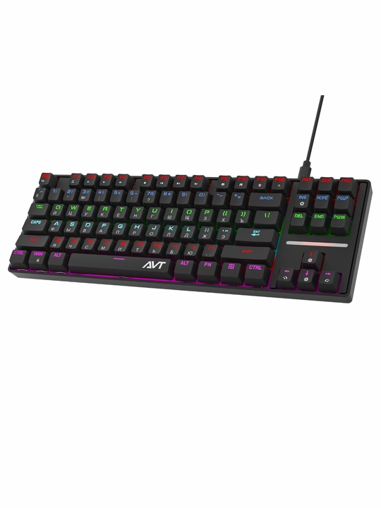 Simli AVT Gaming KGW06 Black o‘yin klaviaturasi