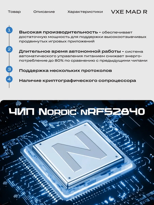 Simsiz o'yin sichqonchasi, VGN VXE R1 SE+