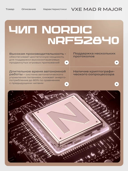 Simsiz o'yin sichqonchasi, VGN VXE R1 SE+