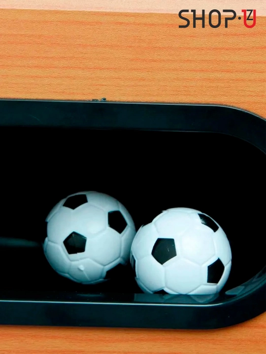 Oyoqchali stol usti hockey / futbol kikeri, 50x29 sm / 120x61x80sm / 142x76x88sm