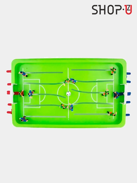 Oyoqchali stol usti hockey / futbol kikeri, 50x29 sm / 120x61x80sm / 142x76x88sm