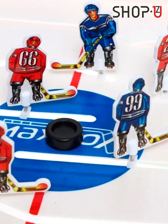 Oyoqchali stol usti hockey / futbol kikeri, 50x29 sm / 120x61x80sm / 142x76x88sm