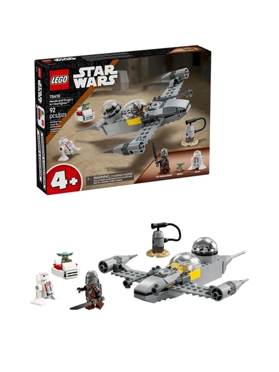 75410 LEGO STAR WARS Mando и Grogu Звездный истребитель 4+ [8]