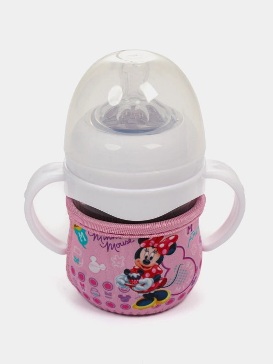 Bolalar uchun oziqlantirish uchun shisha antikol shishasi, qopqog‘i va tutqichlari bilan, 120, 240 ml