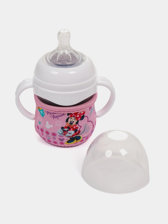 Bolalar uchun oziqlantirish uchun shisha antikol shishasi, qopqog‘i va tutqichlari bilan, 120, 240 ml