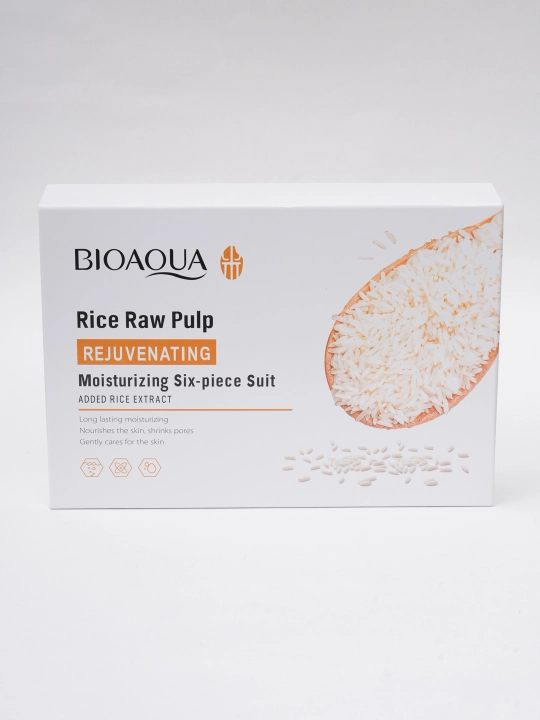 Набор для ухода за лицом, из 6 предметов, для омоложения кожи, BIOAQUA