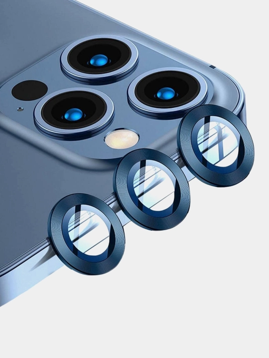 Защитное стекло на камеру Apple iPhone 11, 12, 13, 14, 15, 16, 17 Pro / Pro Max