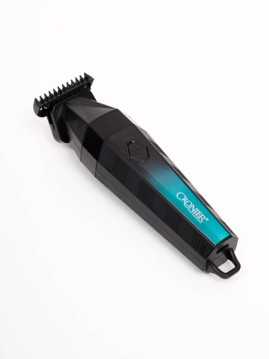 CRONIER Professional soch va soqol uchun trimmer va barber mashinkasi, aniqlik bilan