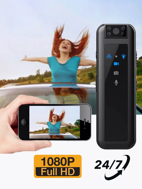 Мини камера HD1080P Body Camera IR ночная съёмка, видео, аудио запись - 