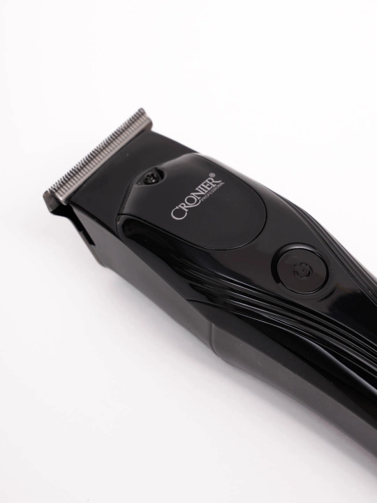 CRONIER Professional soch va soqol uchun trimmer va barber mashinkasi, aniqlik bilan