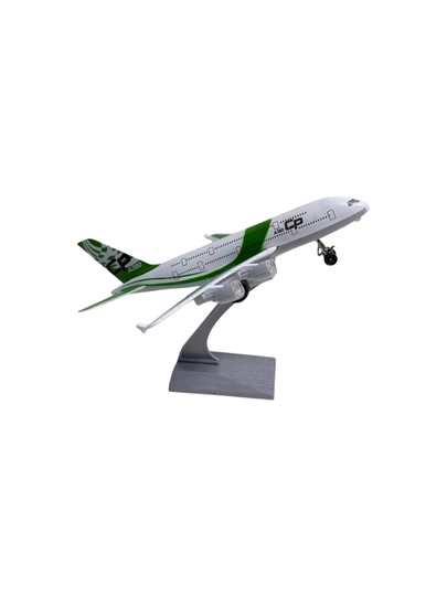 Игрушечный самолёт TOP FLY Airbus A380 из сплава — BTM1-SAMORTACHABTM-ЗЕЛЕН