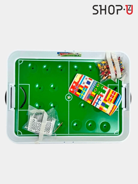 Oyoqchali stol usti hockey / futbol kikeri, 50x29 sm / 120x61x80sm / 142x76x88sm