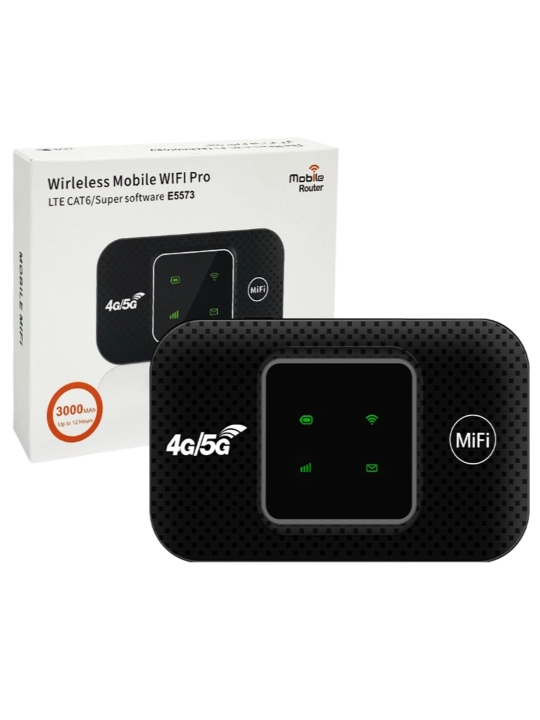 Cho'ntak Wi-Fi router, SIM kartali portativ modem router, mobil Wi-Fi router 4G, LTE SIM