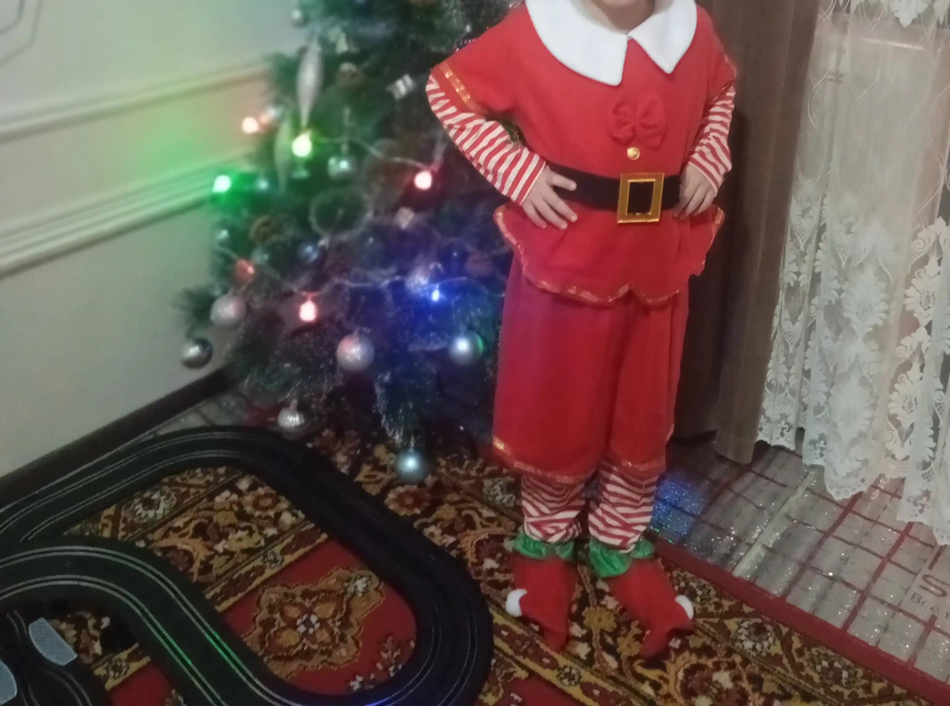 Одежда деда мороза, новогодняя