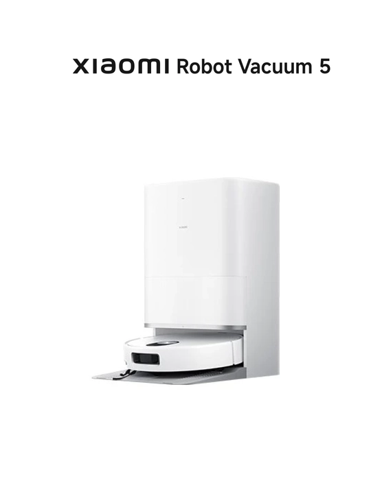 Робот-пылесос Xiaomi Robot Vacuum 5, 5 Pro, со станцией сухая и влажная, 5200 мАч, 20000 Па