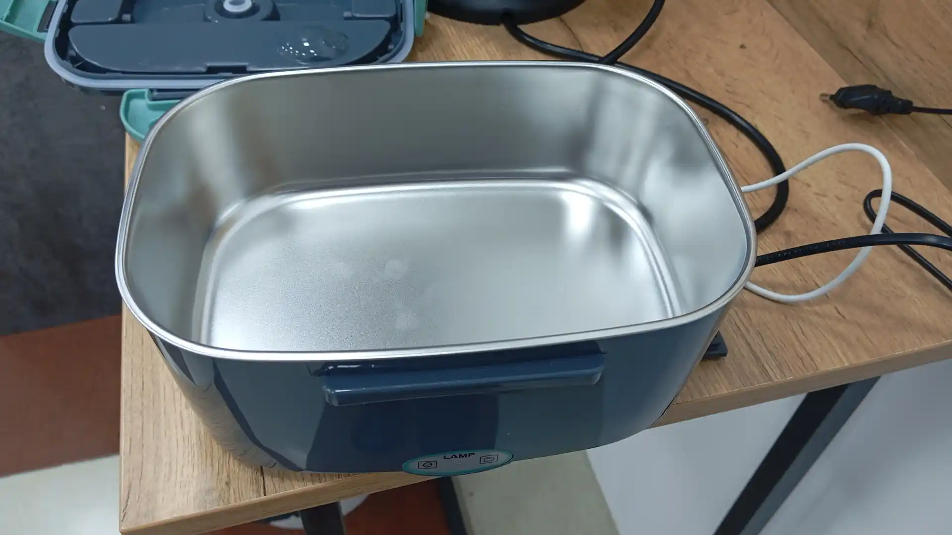 Ланчбокс с подогревом из нержавейки, контейнер для еды 12/24V, прикуриватель 220V 