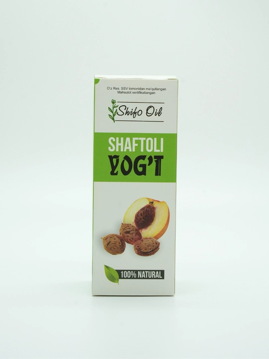 Shaftoli moyi — teri va soch uchun tabiiy parvarish