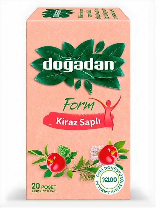 Турецкий чай Dogadan Form для похудения, пакетированный, 20 шт