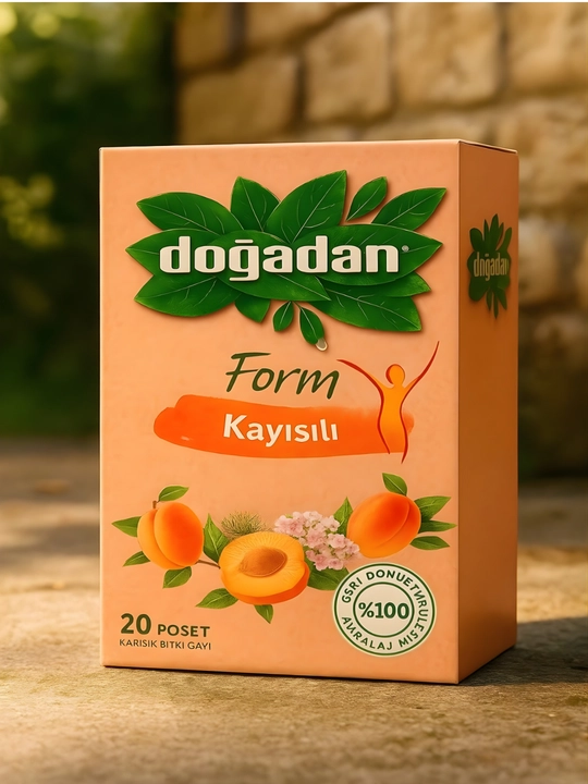 Турецкий чай Dogadan Form для похудения, пакетированный, 20 шт