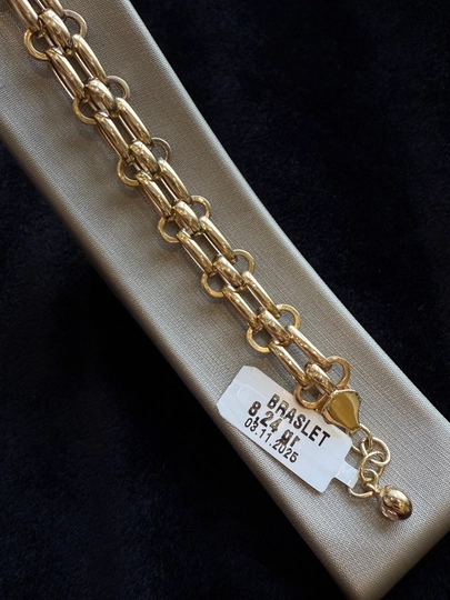 Золотой браслет GOLDWISH, Royal Chain, 585 проба, вес 8,24 г, размер 18–21