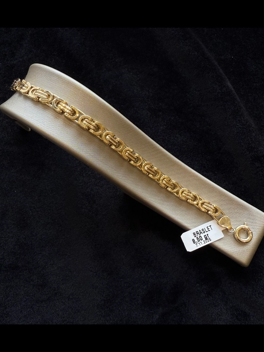 Золотой браслет GOLDWISH, Royal Chain, 585 проба, вес 8.50 г, размер 18–21 - 
