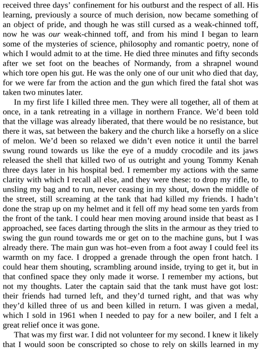 The First Fifteen Lives of Harry August