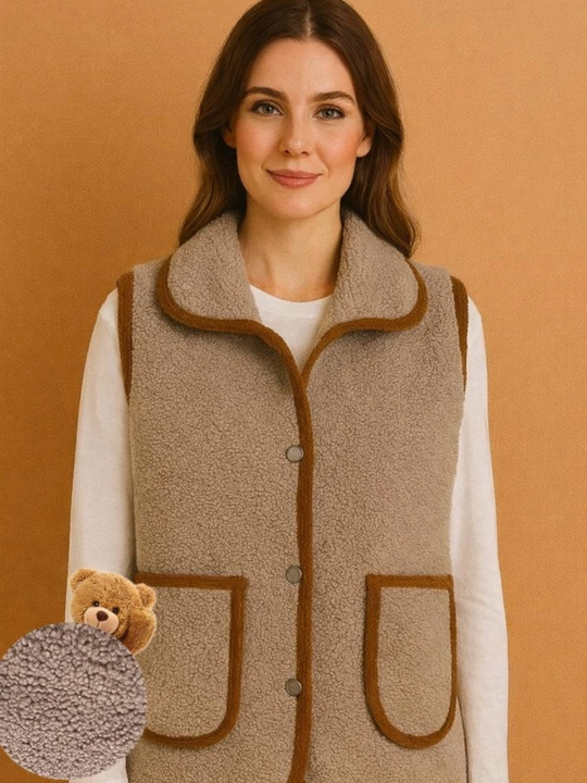 Ayollar uchun Teddy kamzuli - 