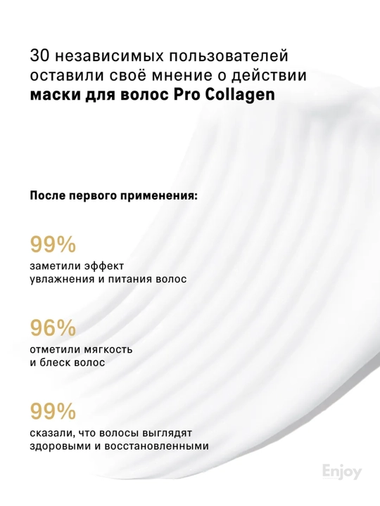Маска бальзам для волос The Act, увлажняющая, восстанавливающая, оттеночная, с коллагеном