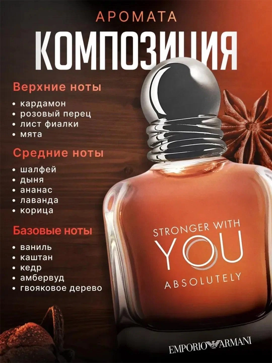 Erkaklar atiri Giorgio Armani Stronger With You Absolutely, 100 ml