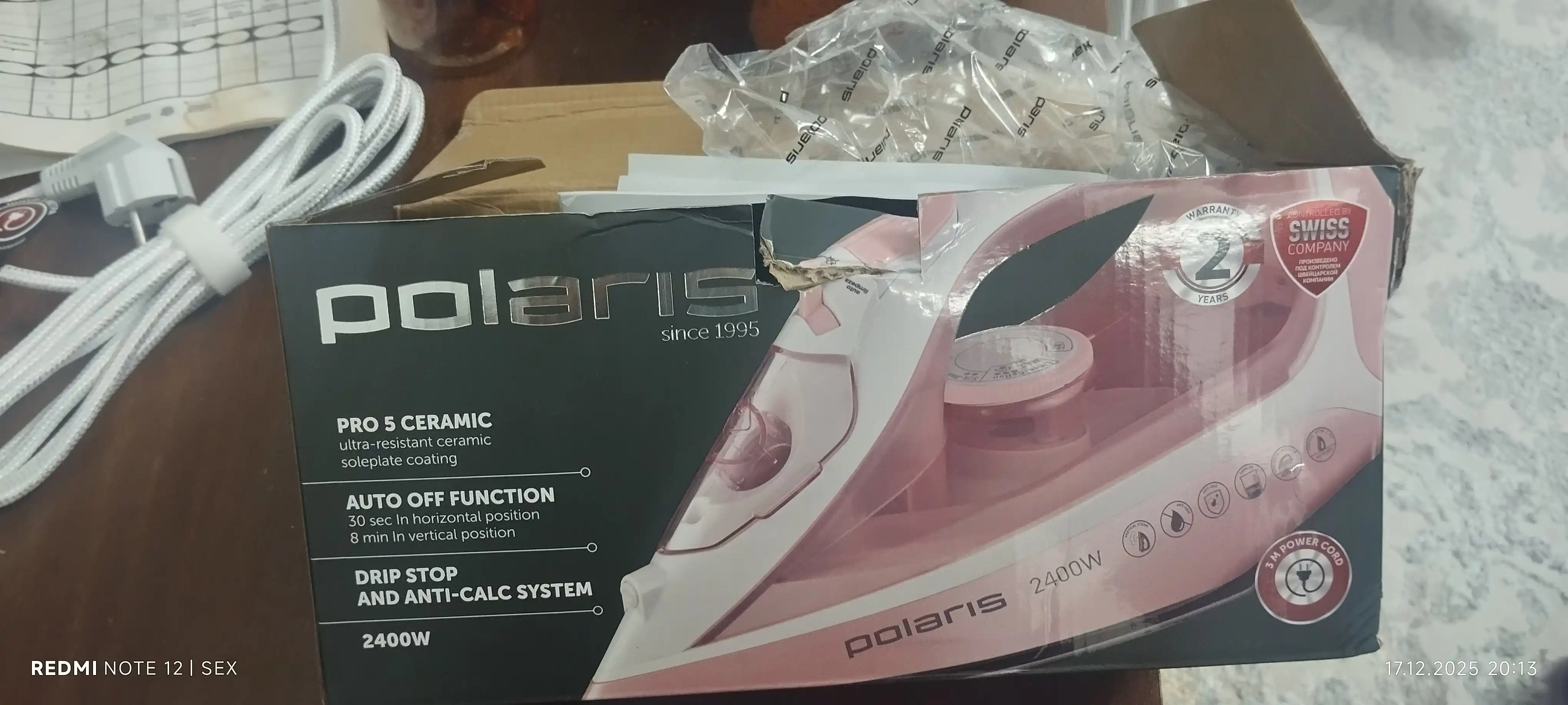 Dazmol PIR 2497AK 3m Oq/pushti POLARIS CN