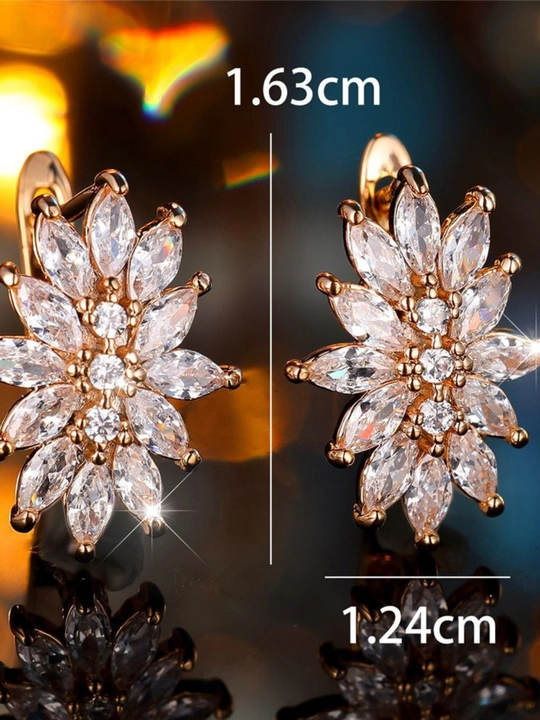 Серьги 585гр в маленьких и подвесных формах