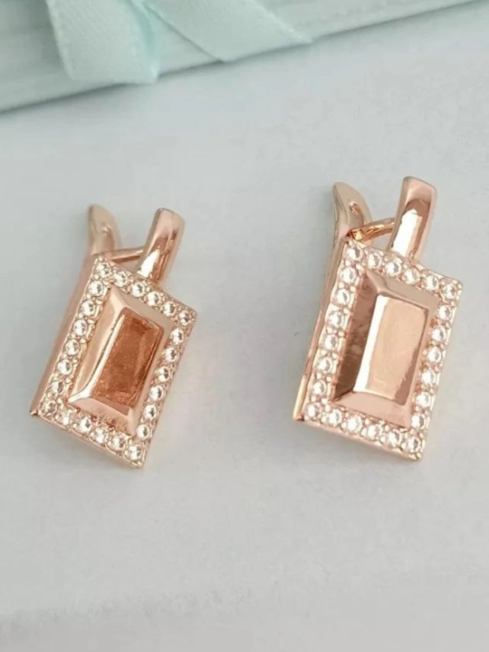 Серьги 585гр в маленьких и подвесных формах