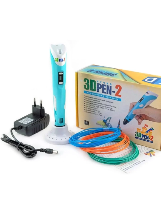3D-ручка для рисования, набор для творчества с LCD дисплеем, пластик PLA/ABS