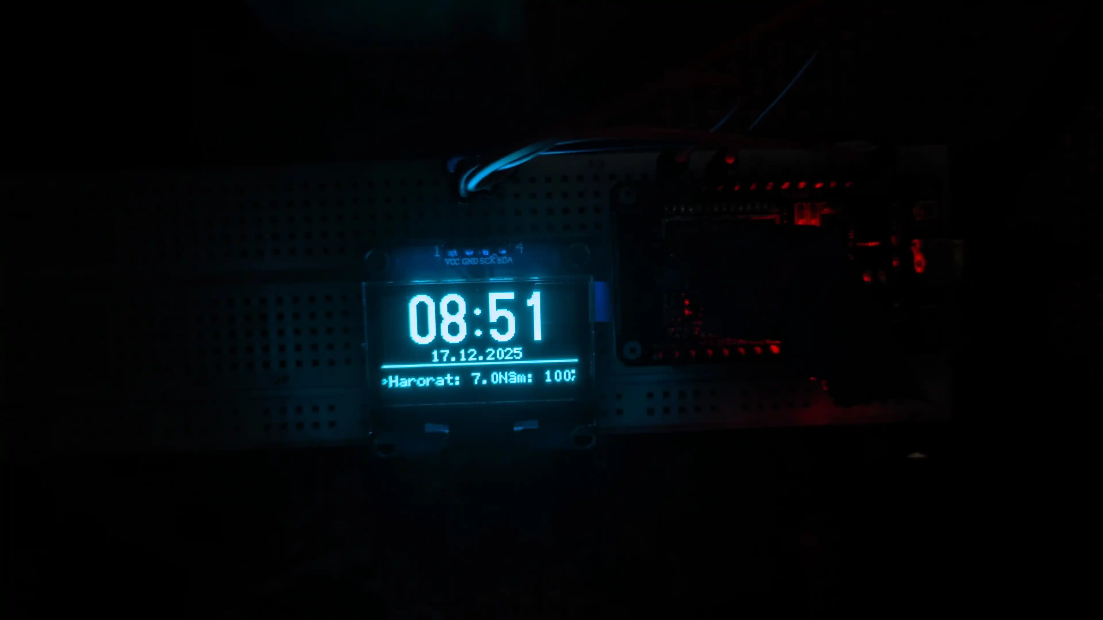 Arduino uchun ixcham OLED grafik displeylari, I2C/IIC, diagnali 0.91'/0.96'/1.3'