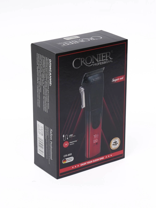 CRONIER Professional Barber Clipper машинка для салонов и дома
