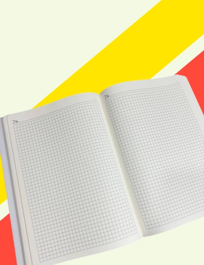 A5 formatli katakli bloknot — shaffof jildli, qulay va zamonaviy, 100 varoq