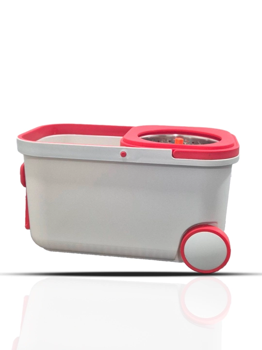 Spin MOP Turbo Smart chelak shvabra, aylanadigan, nam tozalash uchun, mikrofiberli