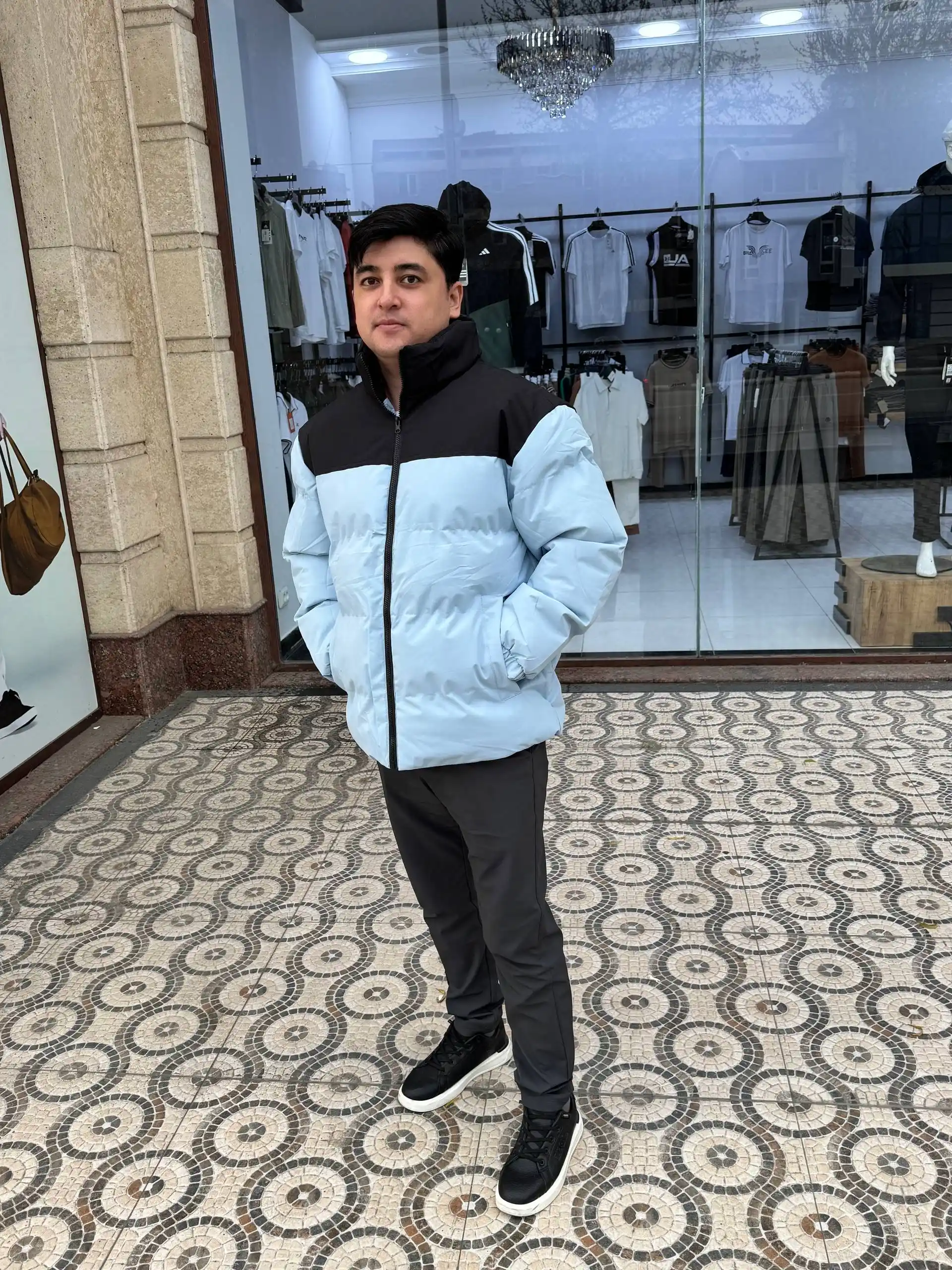 Qishki uniseks kurtka, erkaklar va ayollar