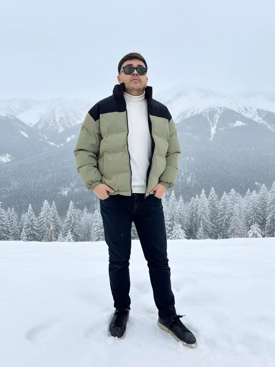 Qishki uniseks kurtka, erkaklar va ayollar