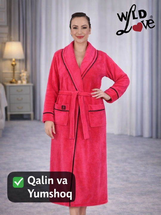 Cho'milish xalati ayollar uchun - 