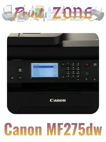 Printer Canon i-SENSYS MF275dw A4, 256Mb, 28 sahifa/min, lazerli MFP, ikki tomonlama bosma