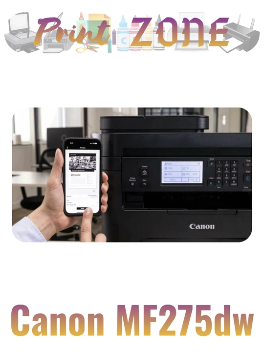 Printer Canon i-SENSYS MF275dw A4, 256Mb, 28 sahifa/min, lazerli MFP, ikki tomonlama bosma