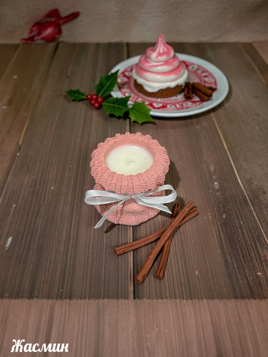 Интерьерные стаканы и арома свечи Christmas