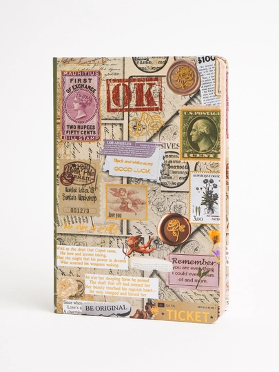 Блокнот в стилях Retro, Travel, Flowers, Love, Nature — NANOART-25ARK-ЗЕЛЕН